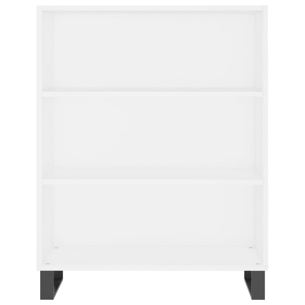 vidaXL Armário alto 69,5x34x180 cm derivados de madeira branco