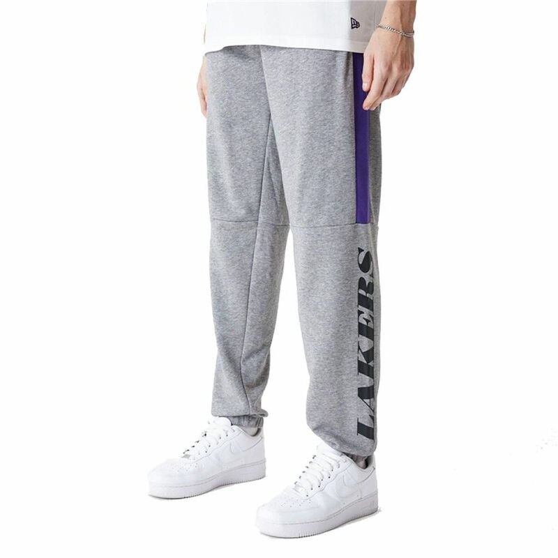 New Era|Calças para Adultos New Era NBA LA Lakers Cinzento Homem New Era|Calças para Adultos New Era NBA LA Lakers Cinzento Homem
