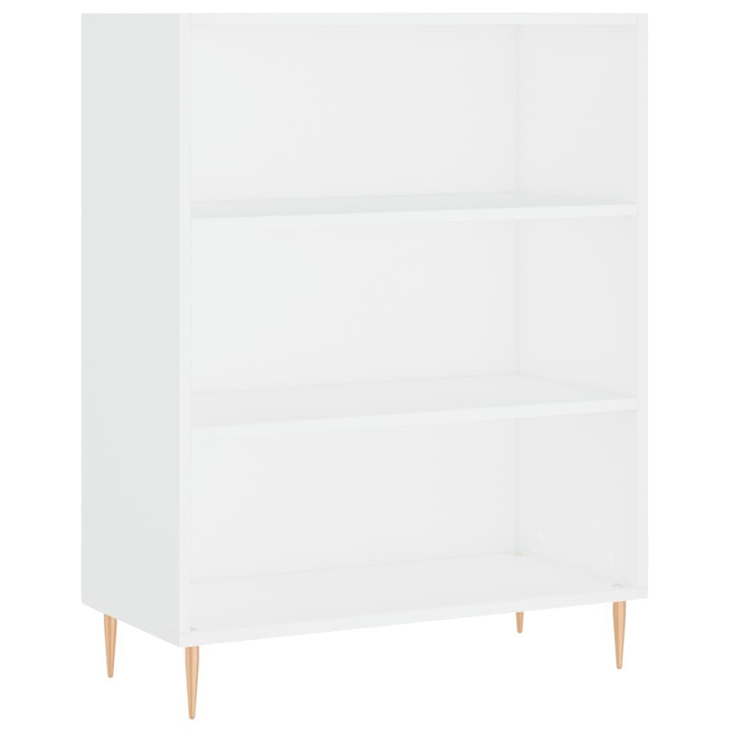 vidaXL Armário alto 69,5x34x180 cm derivados de madeira branco