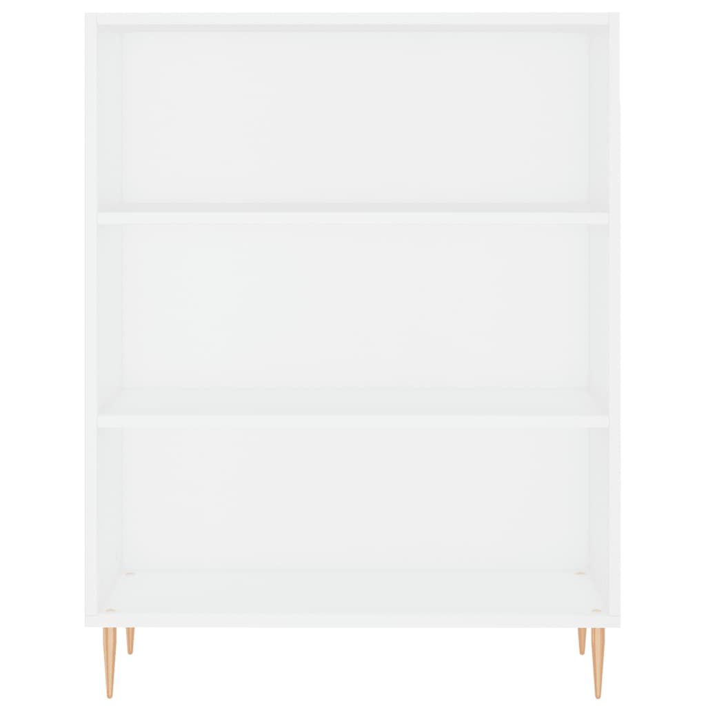 vidaXL Armário alto 69,5x34x180 cm derivados de madeira branco