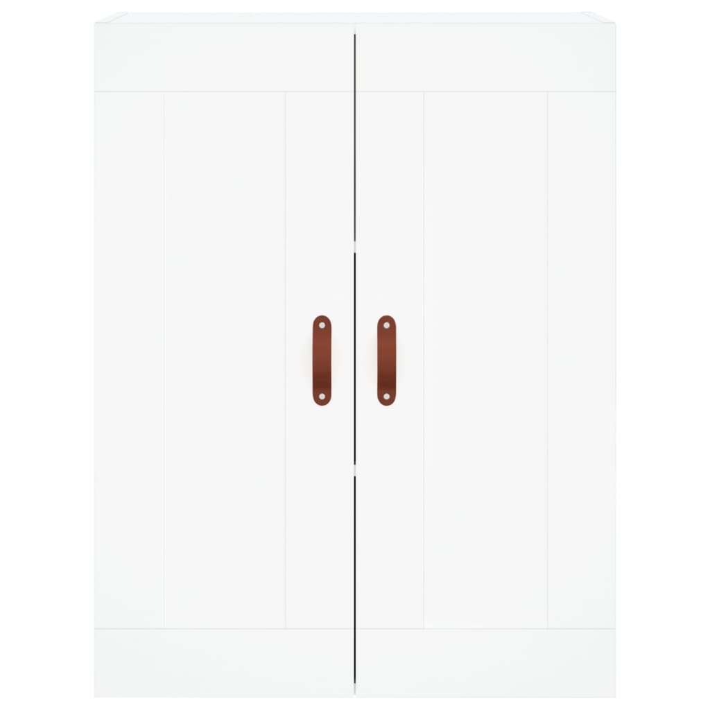 vidaXL Armário alto 69,5x34x180 cm derivados de madeira branco