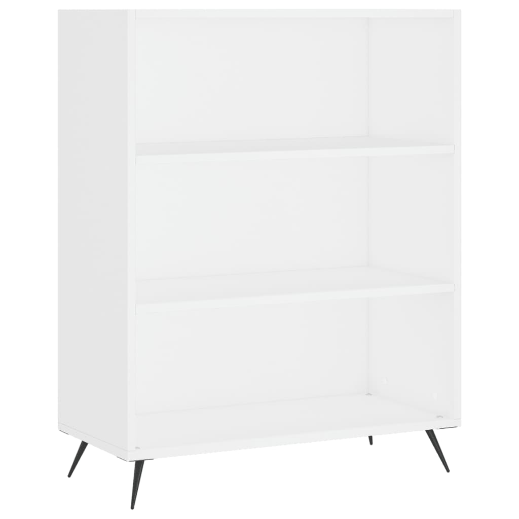 vidaXL Armário alto 69,5x34x180 cm derivados de madeira branco