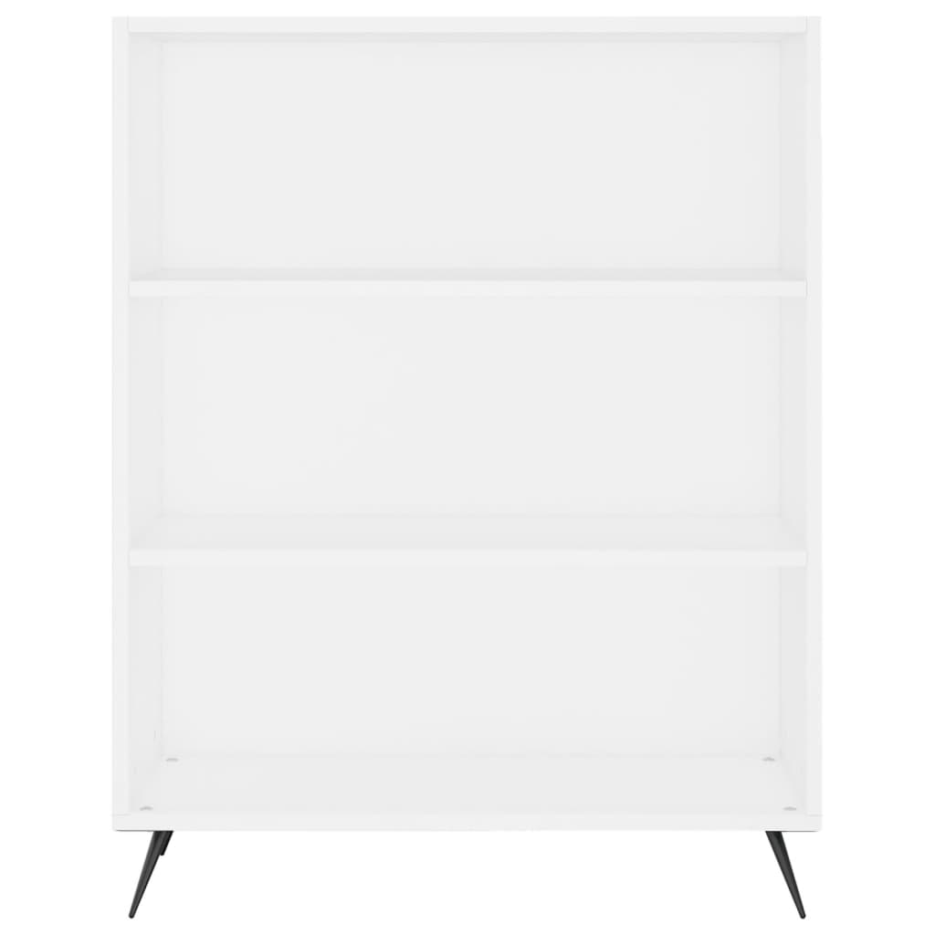 vidaXL Armário alto 69,5x34x180 cm derivados de madeira branco