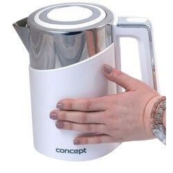 Concept|Chaleira Concept RK3170  Branco plástico,acero inoxidable 2200 W 1,7 L