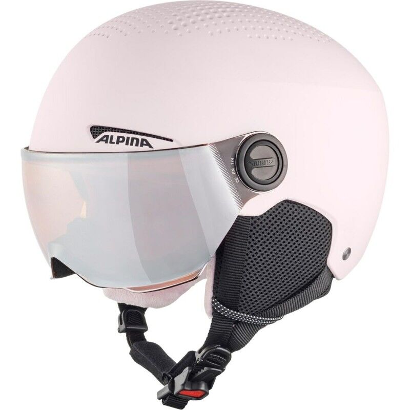 Alpina|Capacete de esqui Alpina Zupo Visor Q Lite Cor de Rosa Monocromática 51-55 cm Alpina|Capacete de esqui Alpina Zupo Visor Q Lite Cor de Rosa Monocromática 51-55 cm
