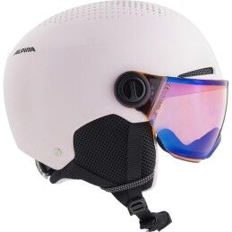 Alpina|Capacete de esqui Alpina Zupo Visor Q Lite Cor de Rosa Monocromática 51-55 cm