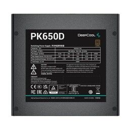 DEEPCOOL|Fonte de Alimentação DEEPCOOL R-PK650D-FA0B-JGEU ATX 650 W 80 Plus Bronze RoHS WEEE