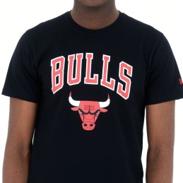 Camisola de Manga Curta Homem New Era NOS NBA CHIBUL 60416749 Preto