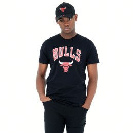 Camisola de Manga Curta Homem New Era NOS NBA CHIBUL 60416749 Preto