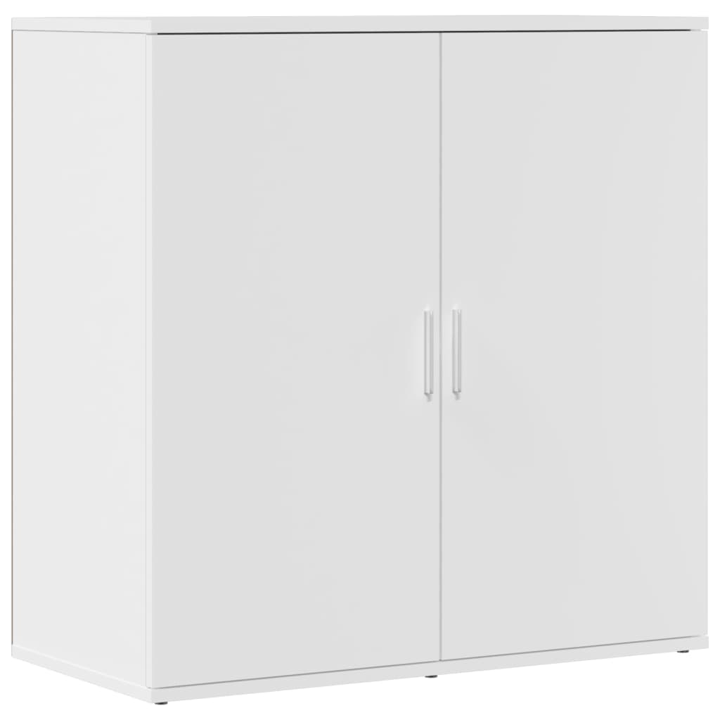 vidaXL Aparadores 2 pcs 79x38x80 cm derivados de madeira branco