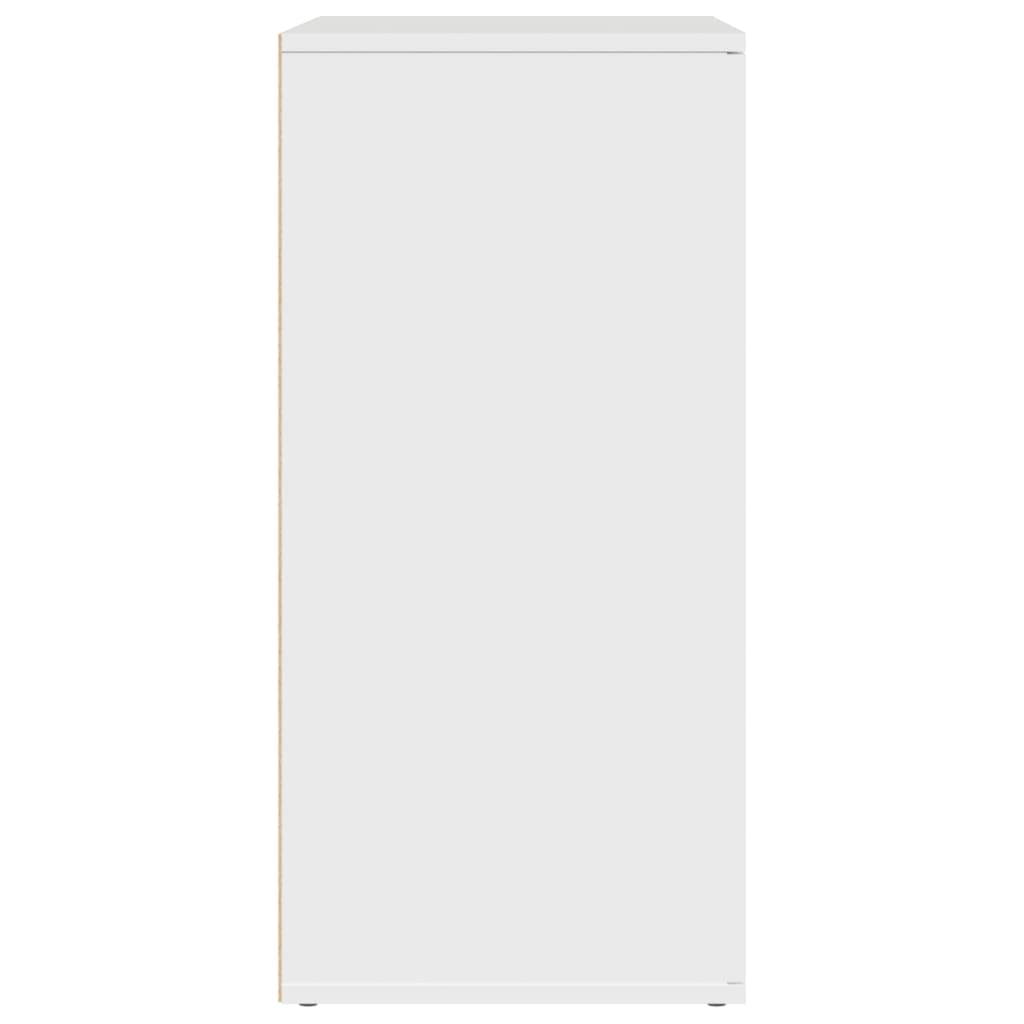 vidaXL Aparadores 2 pcs 79x38x80 cm derivados de madeira branco