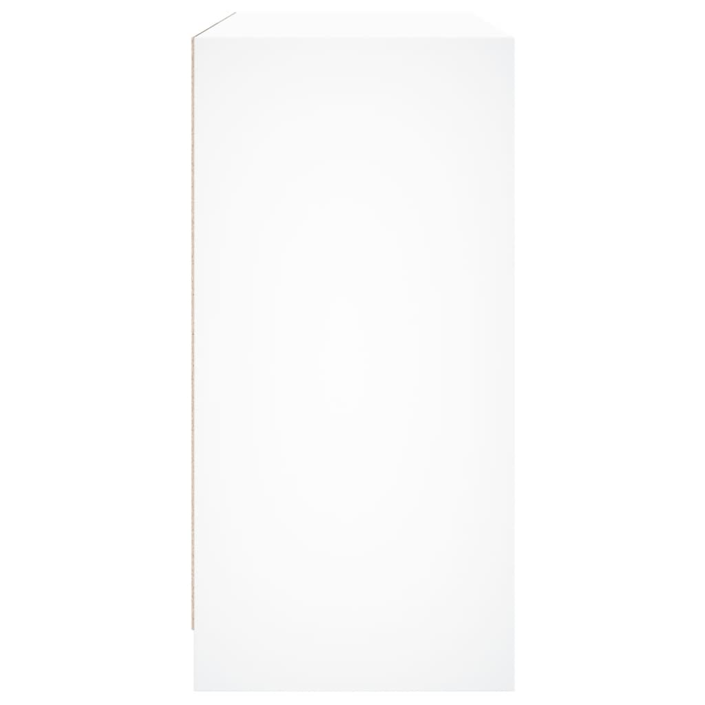 vidaXL Aparador 101,5x37x75,5 cm derivados de madeira branco