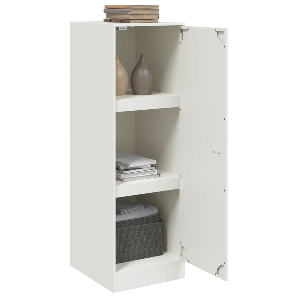 vidaXL Aparador 34,5x39x107 cm aço branco