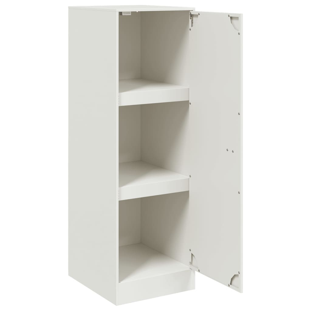 vidaXL Aparador 34,5x39x107 cm aço branco