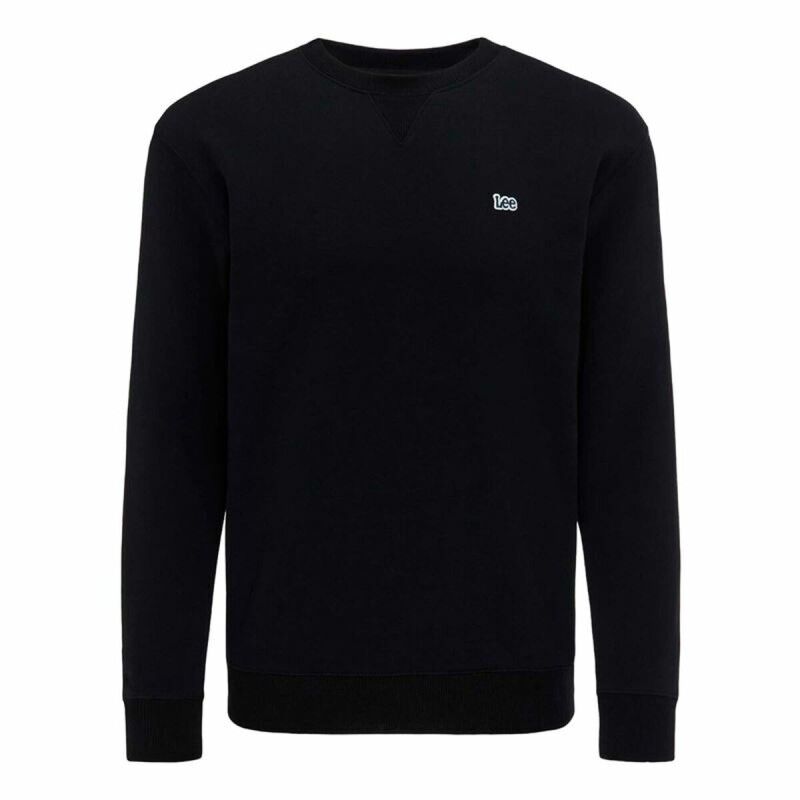 Lee|Polar sem Capuz Homem Lee Plain Crew Preto Lee|Polar sem Capuz Homem Lee Plain Crew Preto