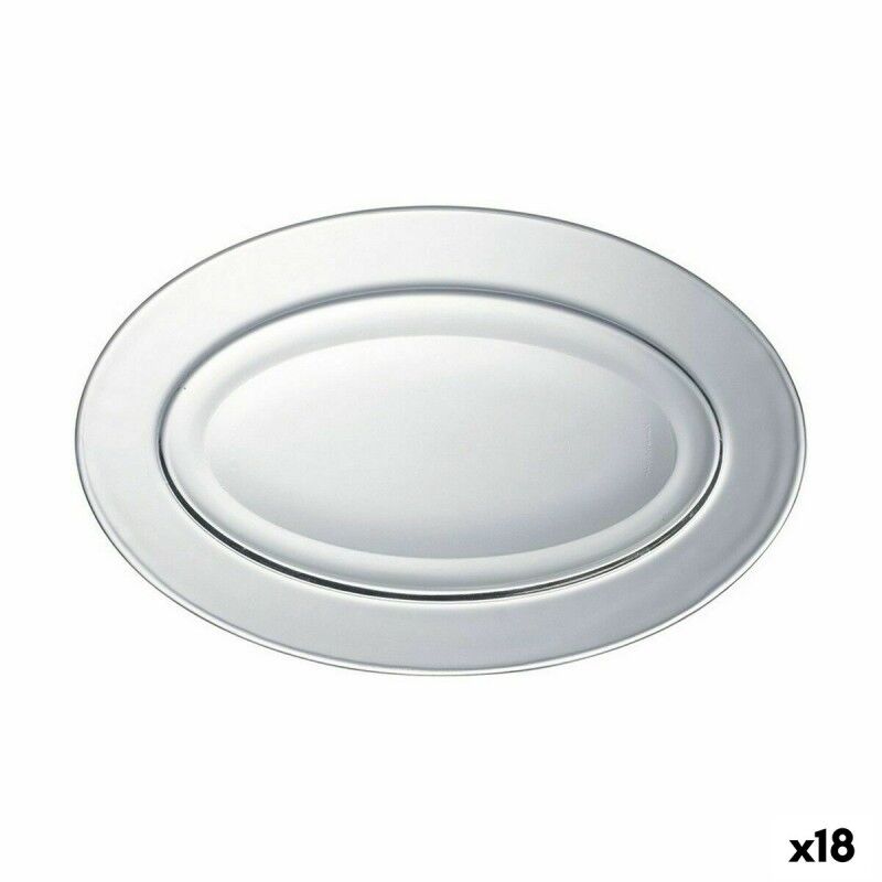 Duralex|Recipiente de Cozinha Duralex Lys Oval 31 x 20 x 3 cm (18 Unidades)