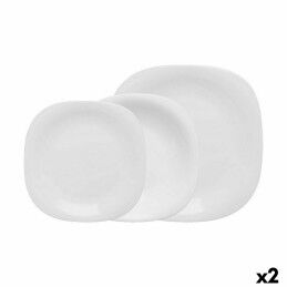 La Mediterránea|Tigela La Mediterránea Yummy Branco 18,4 x 13 x 7,3 cm (18 Unidades)