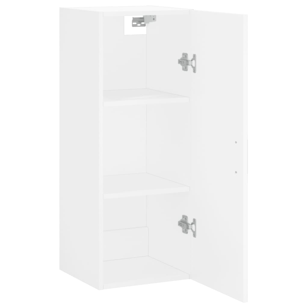 vidaXL Armário de parede 34,5x34x90 cm branco