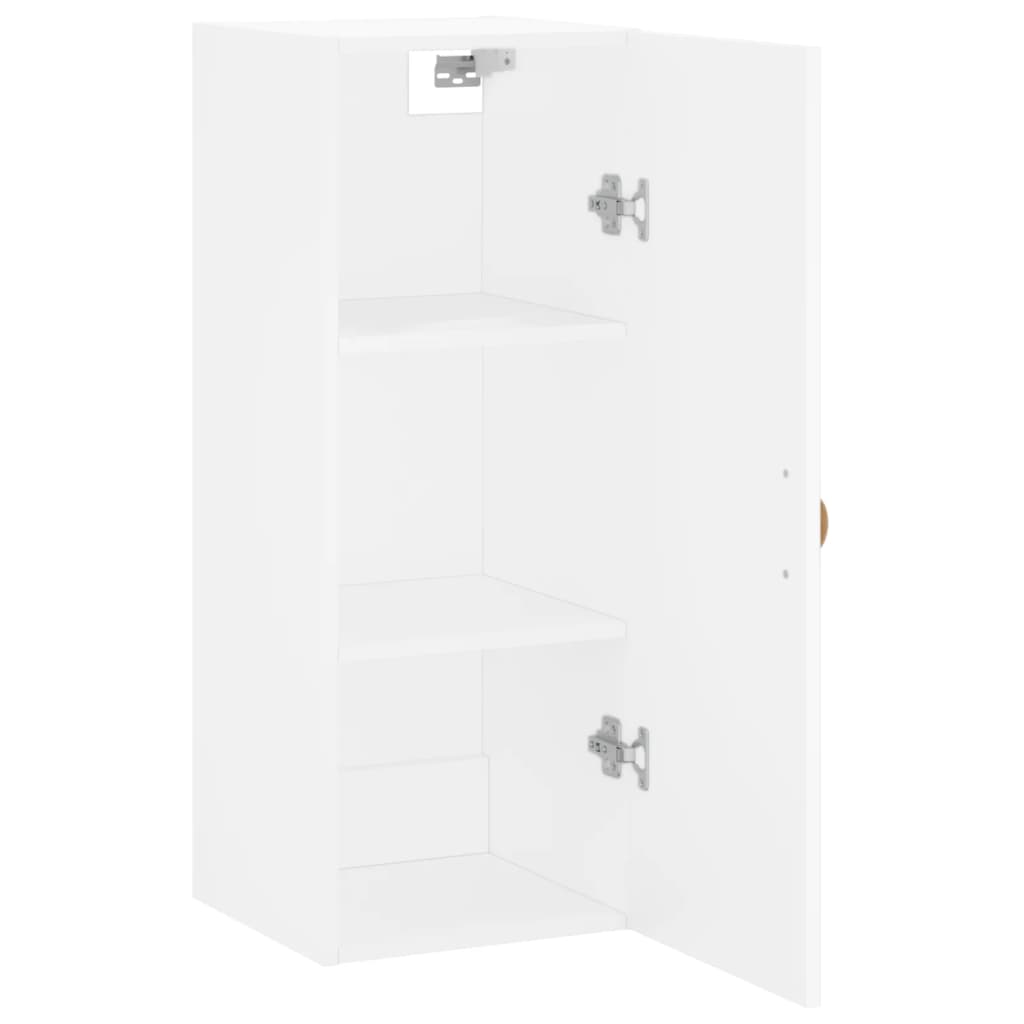 vidaXL Armário de parede 34,5x34x90 cm branco