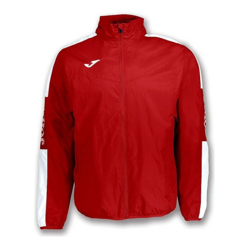 Joma Sport|Casaco de Desporto para Homem Joma Sport  RAINJACKET CHAMPION IV 100.689.602  Vermelho Poliéster (2XL)