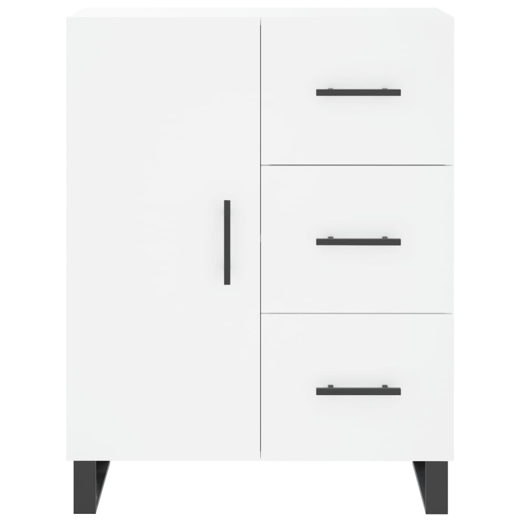 vidaXL Armário alto 69,5x34x180 cm derivados de madeira branco