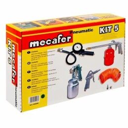 MECAFER|Kit de acessórios para compressor de ar MECAFER 5 Peças