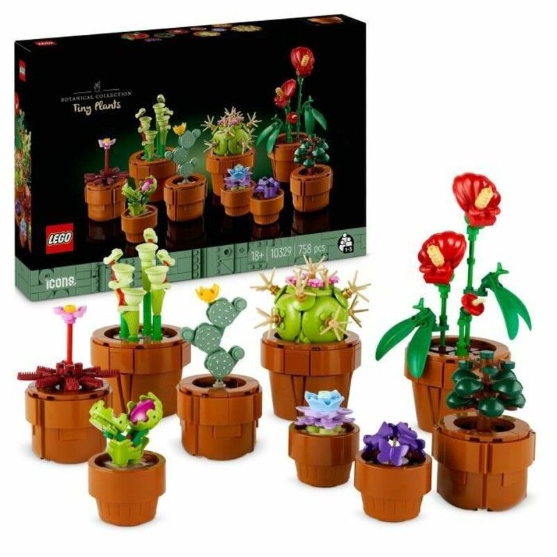 Lego|Jogo de Construção Lego Icons 10329 Tiny Plants Multicolor 758 Peças