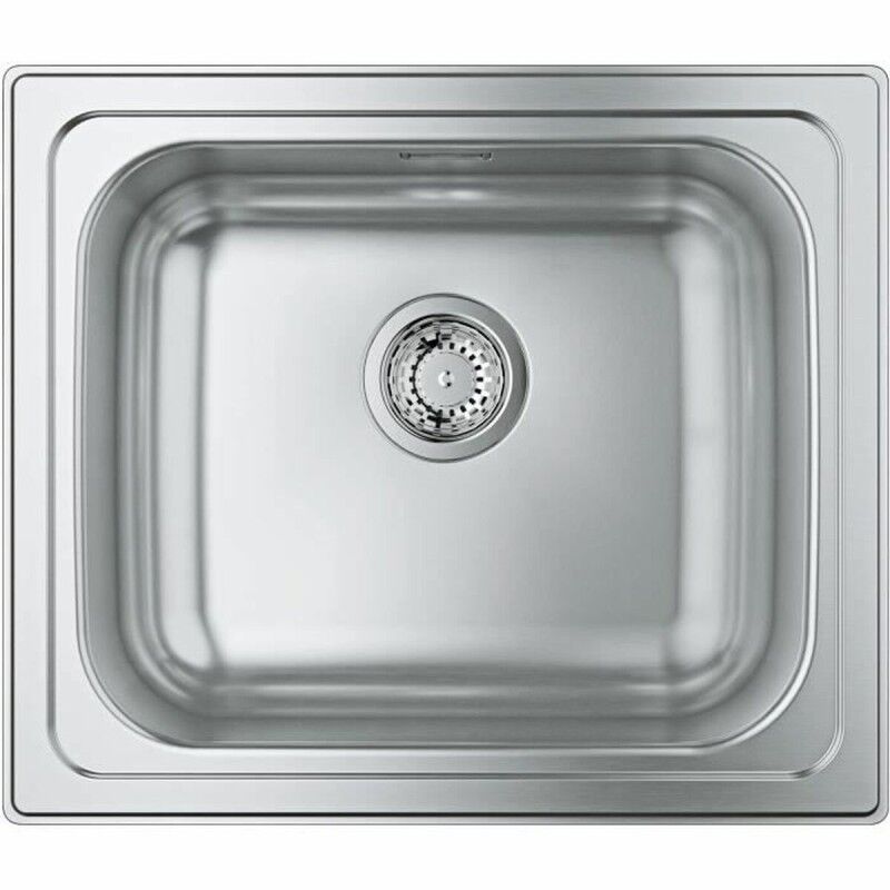 Grohe|Torneira Monocomando Grohe 31719SD0 Aço inoxidável Retangular