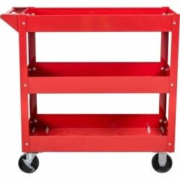 Domac|Carro de ferramentas Domac Vermelho 3 Prateleiras