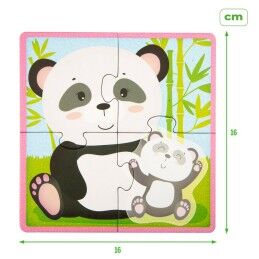 Lisciani Giochi|Puzzle Infantil Lisciani Giochi 16 x 1 x 16 cm animais 16 Peças (6 Unidades)