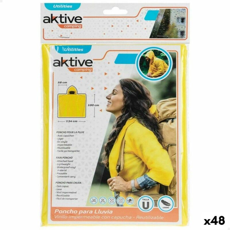 Aktive|Impermeável Aktive Amarelo (48 Unidades) Aktive|Impermeável Aktive Amarelo (48 Unidades)