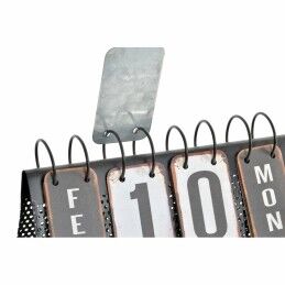 DKD Home Decor|Calendário de Mesa DKD Home Decor Branco Preto 34 x 13 x 21 cm