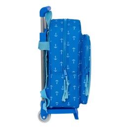 Donald|Mochila Escolar com Rodas Donald Azul 26 x 34 x 11 cm