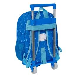 Donald|Mochila Escolar com Rodas Donald Azul 26 x 34 x 11 cm