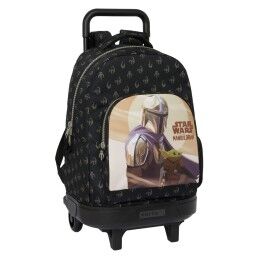 BlackFit8|Mochila Escolar com Rodas 905 BlackFit8 M313G Turquesa (32 x 42 x 15 cm)