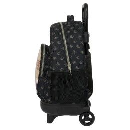 The Mandalorian|Mochila Escolar com Rodas The Mandalorian This is the way Preto 33 X 45 X 22 cm