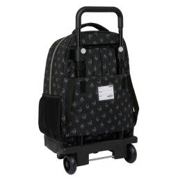 The Mandalorian|Mochila Escolar com Rodas The Mandalorian This is the way Preto 33 X 45 X 22 cm