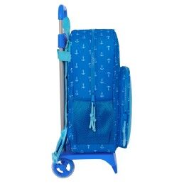 Donald|Mochila Escolar com Rodas Donald Azul 33 x 42 x 14 cm
