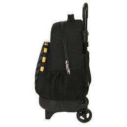 BlackFit8|Mochila Escolar com Rodas BlackFit8 Zone Preto 33 X 45 X 22 cm