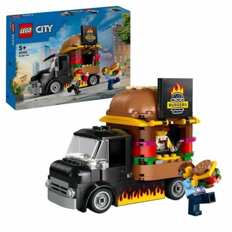 Lego|Jogo de Construção Lego 60404 Hamburger truck Multicolor Lego|Jogo de Construção Lego 60404 Hamburger truck Multicolor