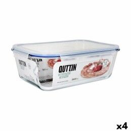 Quttin|Frasco de Vidro Transparente Quttin    9 x 16 cm 780 ml 9 x 16,5 cm (12 Unidades)