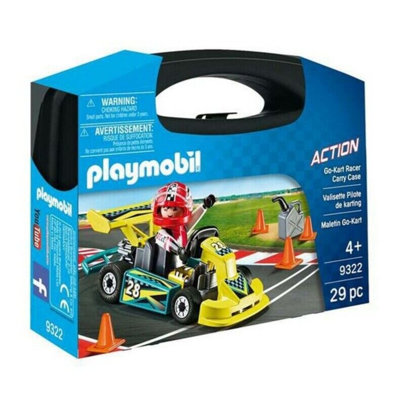Playmobil|Playset City Action Go Kart Playmobil 9322 - Action - Karting Pilot Case (29 pcs) Playmobil|Playset City Action Go Kart Playmobil 9322 - Action - Karting Pilot Case (29 pcs)