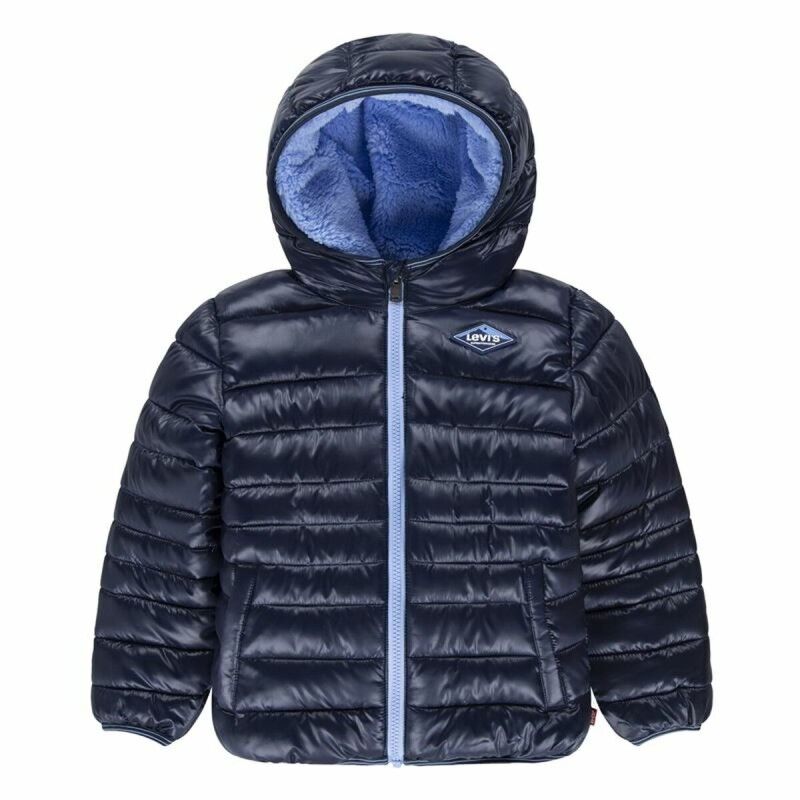 Levi's|Casaco Infantil Levi's Lined Mdwt Puffer J Dress Azul escuro Levi's|Casaco Infantil Levi's Lined Mdwt Puffer J Dress Azul escuro