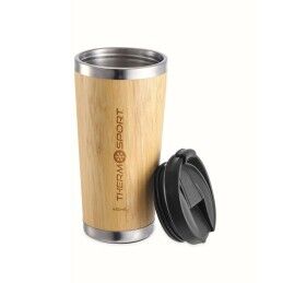 ThermoSport|Caneca Térmica com Tampa ThermoSport Bambu 450 ml (9 Unidades)