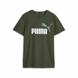 Puma|T-Shirt de Desporto de Manga Curta Puma Run Graphic Verde limão