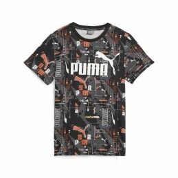 Puma|T-Shirt de Desporto de Manga Curta Puma Run Graphic Verde limão