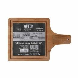 Quttin|Tábua de servir Quttin Quttin 30 x 20 x 1,7 cm Com punho (8 Unidades)