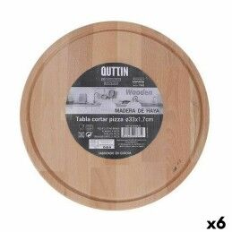 Anaflor|Prato de Jantar Anaflor Barro Anaflor Castanho Barro cozido Ø 31 cm Carne (8 Unidades)