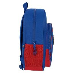 F.C. Barcelona|Mochila Escolar F.C. Barcelona Azul Grená 32 X 38 X 12 cm