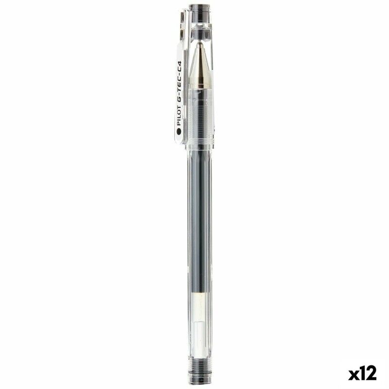 Pilot|Esferográfica de gel Pilot G-TEC C4 Preto 0,2 mm (12 Unidades)